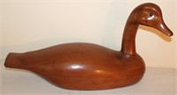 Huge Life Size Wood  Duck Decoy #4005