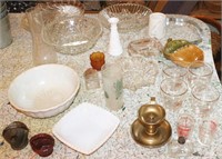Items from the Kitchen Milk Glass, Bake Ware