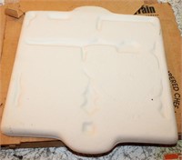 Two Pampered Chef Molds Gingerbread House Train