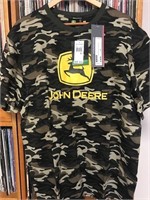 John Deere Camo Shirt sz XL - Value $20