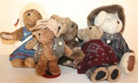Plush Lot of Boyds Bears Stuffed Animals