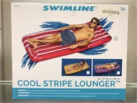Cool Stripe Lounger For Pool - Value $39.99