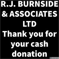 THANK YOU R.J. BURNSIDE & ASSOCIATES LTD