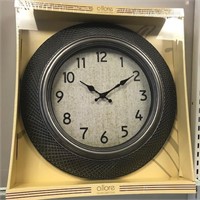 15" Diameter Allore Quartz Wall Clock - Value $42