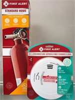 First Alert Fire Extinguisher & Talking Alarm