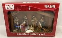 Porcelain Nativity Set