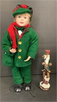 Christmas Doll And Figurine