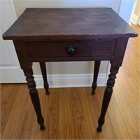 One Drawer Lamp Table
