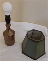 Inkwell Crock Lamp