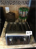 Stainless Toaster ~ Spice Rack & Decor Grp