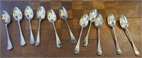11-piece Vulcan Silver Coffee Spoons