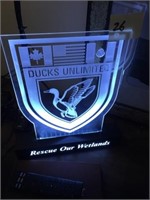 Lighted Duck Unlimited Logo
