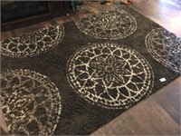 Brown Area Rug (5' x 8')