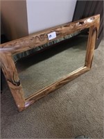 Cedar Wood Framed Mirror (36" W x 24")