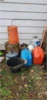 Wash Tub, Garden Tote, Gas Cans