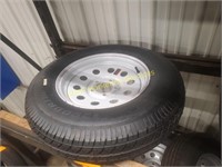 New 205/75R15 Tire and Rim