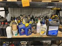 New and Used Oil and Antifreeze - Shelf Contents