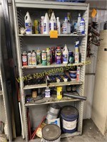 Shelf and Contents - Oil and Grease