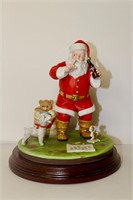 Coca Cola Santa Figurine - Shhh Christmas 1988