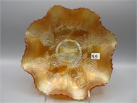 Fenton 8" mari.  Chrysanthemum ruffled bowl