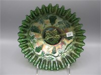 Fenton 8" green Vintage CRE bowl