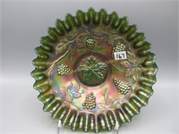 Fenton 8" green Vintage CRE bowl