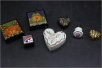 Wood Lacquer Trinket Boxes & more!