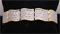 Rolex Style Diamond Estate Bracelet