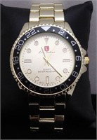 Genuine Luis Cardini Submariner Style Watch
