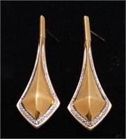 Large Diamond Earrings