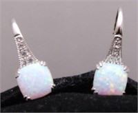 1ct. Opal Estate Earrings