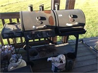 Propane / Coal Combo Cooker (Rusting out 1 end)