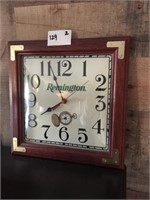 Remington Wall Clock & Metal Ruger Sign