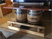 Cedar / Jack Daniel Barrel Bar (68" W x 42"T)