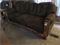 Cedar Log Frame Sofa (78" W x 36" D)
