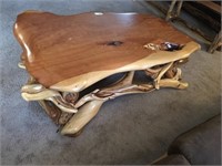 Cedar Log Coffee Table (One of a Kind)