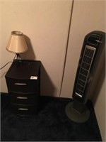 Osc Tower Fan ~ Organizer & Lamp