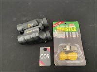 Nikon Binoculars & Whistle