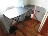 (2) Trays (Folding Tables)