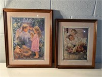 Framed angel pictures