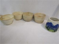 Emerson Creek Pottery Mug & Vintage Bowls