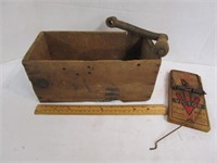 Vintage Small Crate Box & More