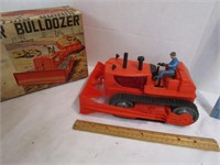 Battery Operated Junior Bulldozer Plastic Toy -