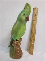 Ceramic Painted Parrot