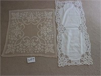 Lace Table Cloth & Runner