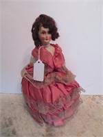 Vtg. Porcelain Doll