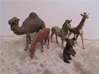 (5) Vintage Animal Figures