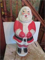 Vintage Illuminated Santa Figure