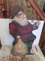 Boardwalk Originals Wood Santa