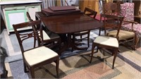 Drop Leaf Table and 4-Chairs